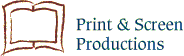 logo: Print and Screen Productions