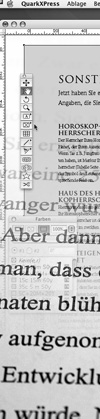 Bildschirm-Text-Collage